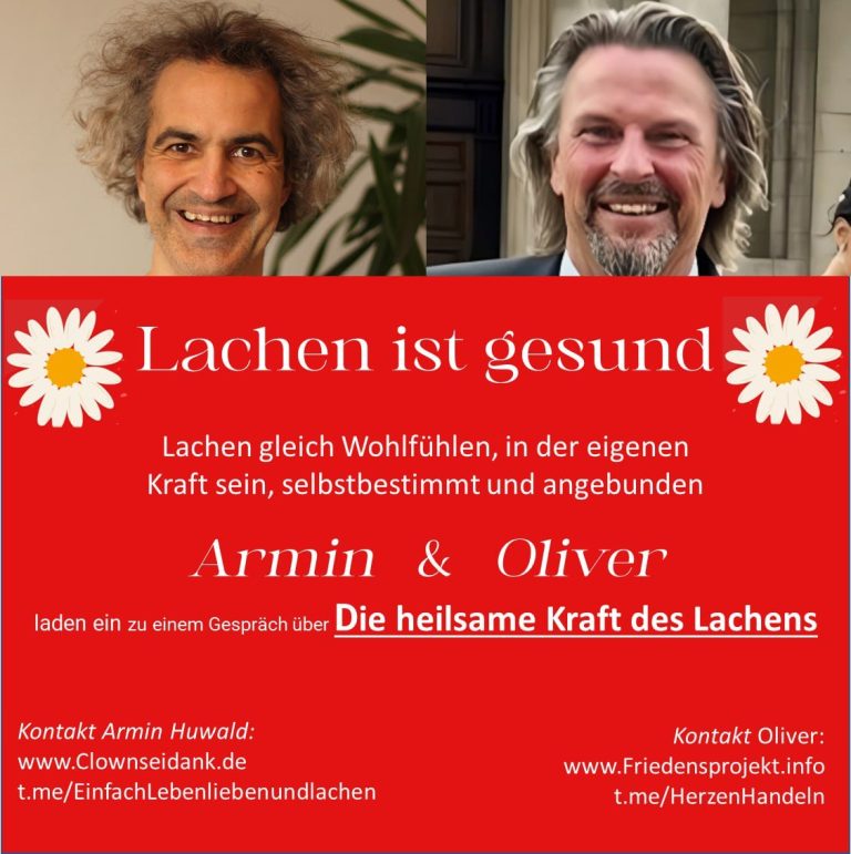 Oliver Kloth – Armin Huwald – Die heilsame Kraft des Lachens