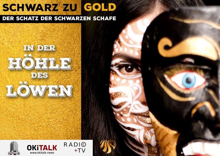 BEWEGTER BILDERABEND – SCHWARZ ZU GOLD – MIT GOLDENEM MENÜ
