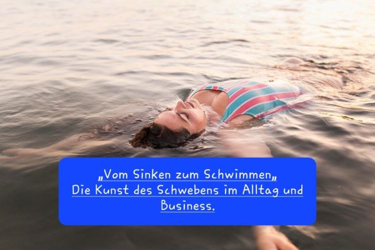 Sabrina Pfeffer – Vom Sinken zum Schwimmen Die Kunst des Schwebens im Alltag und Business