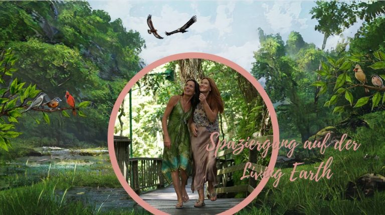 Spaziergang über die Living Earth