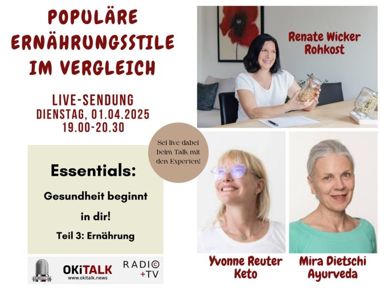 Essentials – Gesundheit beginnt in Dir – Teil 3 Ernährung