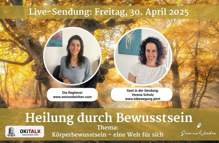 Live zu Gast: Verena Schulz – Expertin für Körper in Bewegung