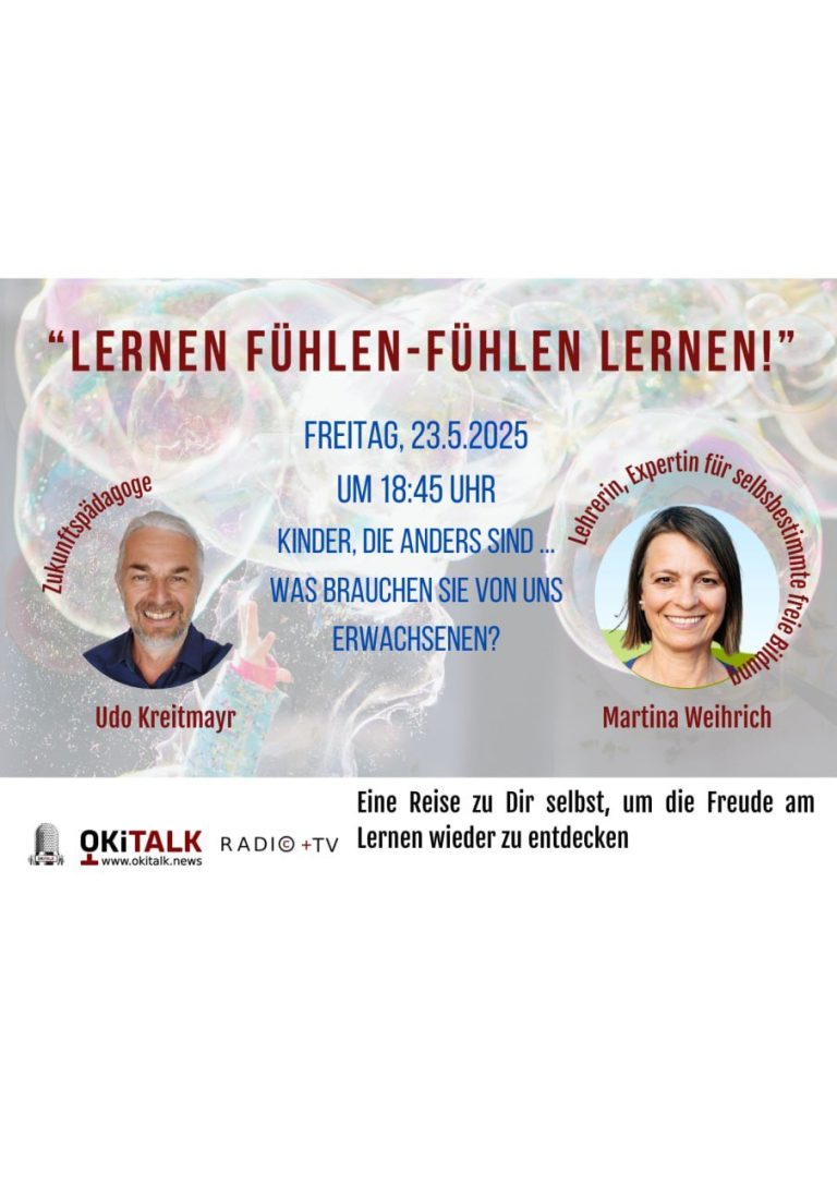 Lernen Fühlen – Fühlen lernen – KINDER, DIE ANDERS SIND – Was brauchen sie von uns Erwachsenen?