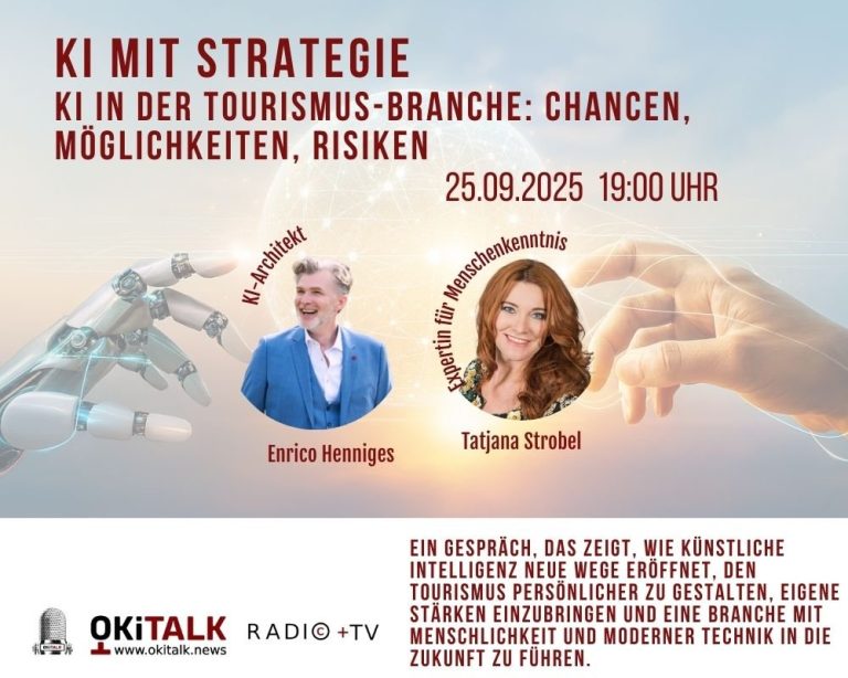 Sendung: „KI mit Strategie – Der Podcast für Zukunftsdenker“ Donnerstag,