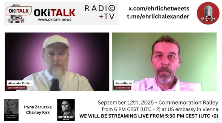 🇦🇹🕯 In Memoriam Iryna Zarutska & Charlie Kirk